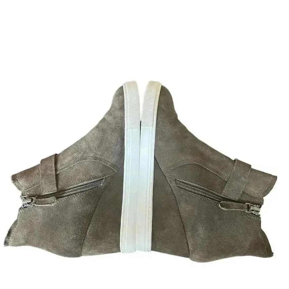 Linea Paolo Brown‎ Women Wedge Bootie Size 6M - Picture 7 of 10